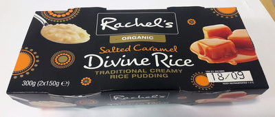 Rachel's organic Divine Rice Salted Caramel — pack