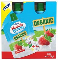 Munch Bunch Organic Pouch Strawberry