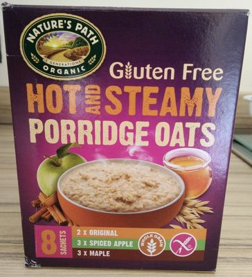 Hot & Steamy Porridge Oats — pack