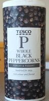 Whole Black Peppercorns