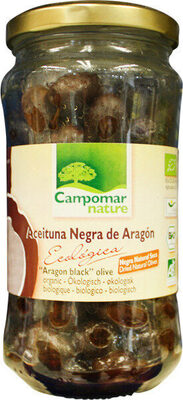 Aceitunas negras ecológicas sabor natural sin caldo — pack