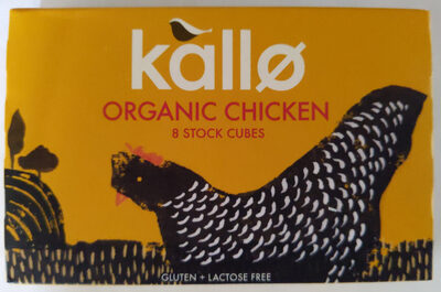 Organic Chicken Stock Cubes 8 Pack — pack