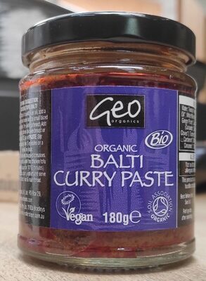 Organic Balti Curry Paste — pack