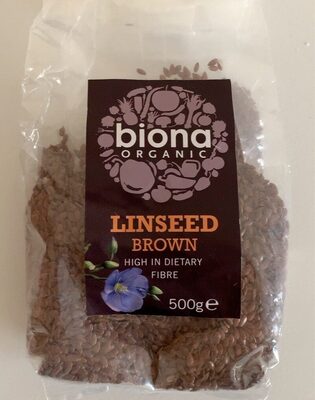 Organic Linseed Brown — pack