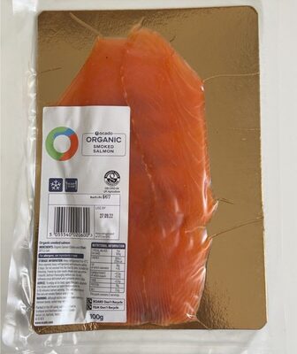 Organic smoked salmon — pack