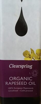 Organic Rapeseed Oil — pack
