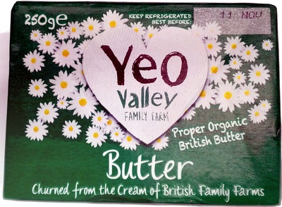 Organic British Butter — pack