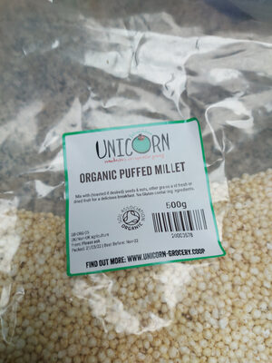 Organic Puffed Millet — pack