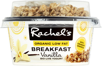 Rachel's Organic Low Fat Breakfast Vanilla Yogurt — pack