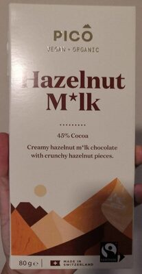Pico Vegan Organic Hazelnut Milk — pack