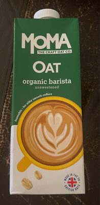 MOMA Organic Barista Oat Drink — pack