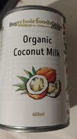 Organic coconut milk