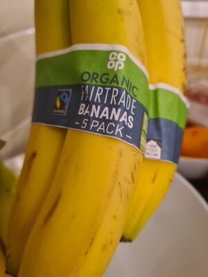 Organic Fairtrade bananas — pack