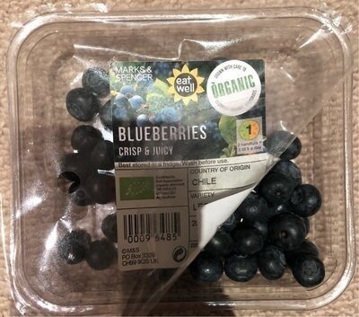 Blueberries crips & Juicy Organic — pack