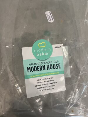 Organic sourdough loaf — pack