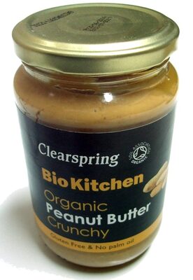 Organic Peanut Butter Crunchy — pack