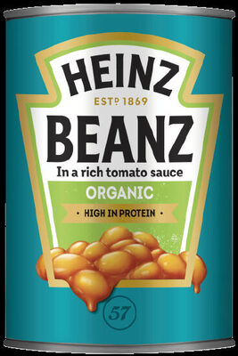 Beanz In a Rich Tomato Sauce, Organic — pack