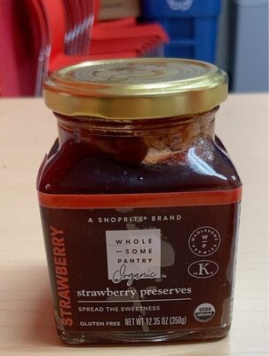 Strawberry preserves — pack
