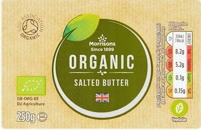 Organic Salted Butter — pack