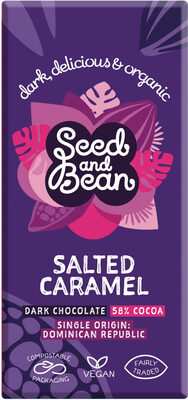 Salted Caramel Dark Chocolate Bar — pack