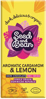 Aromatic Cardamom & Lemon Fine Dark Chocolate Bar