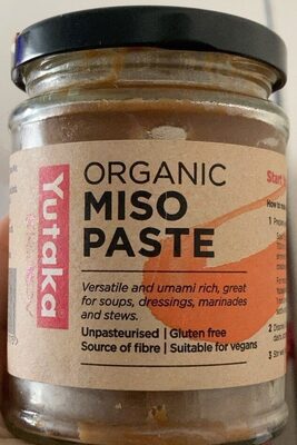 Unpasteurised Miso Paste imp — pack