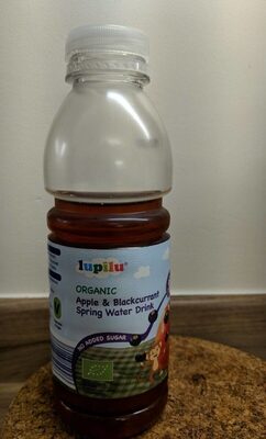 Apple & Blackcurrant spring water drink — pack
