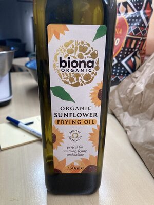 Organic Sunflower Oil — pack