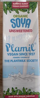 Soya milk unsweetened — pack