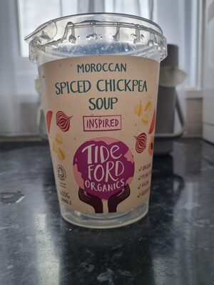 Moroccan spiced chickpea soup — pack