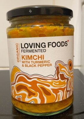 Kimchi with Tumeric and Black Pepper — pack