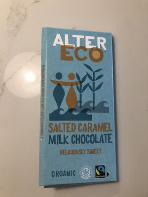 Salted caramel milk chocolate — pack