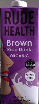 Rude health Brown Rice Drink imp — pack