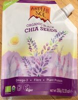 Organic black chia seeds