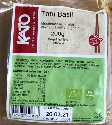 Tofu basil — pack