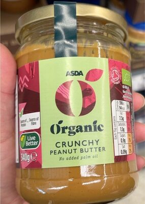 Organic Crunchy Peanut Butter — pack