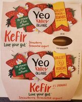 Yeo Valley Organic Kefir Strawberry Fermented Yoghurt