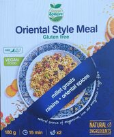 Oriental style meal