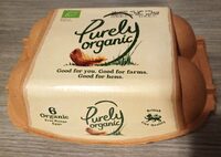 Organic free range eggs