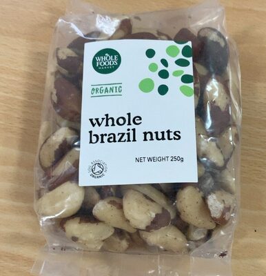 Whole brazil nuts — pack