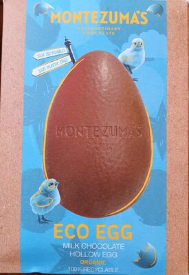 Eco Egg milk chocolate hollow egg organic — pack