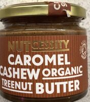 Caromel cashew organic treenut butter
