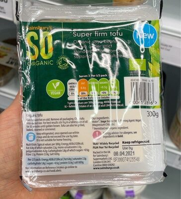 Super firm tofu — pack