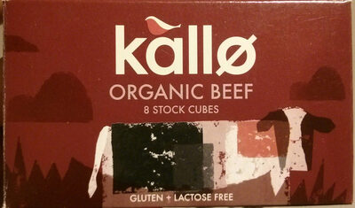 Organic Beef Stock Cubes 8 Pack — pack