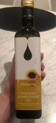 Organic Sunflower oil — pack