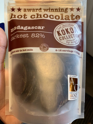Madagascan hot chocolate — pack