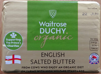 Organic Salted Butter — pack