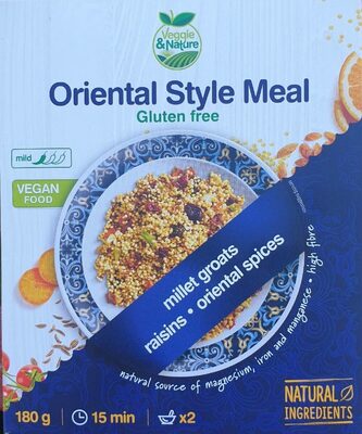 Oriental style meal — pack