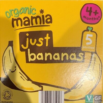 Organic Mamia Just Banana — pack