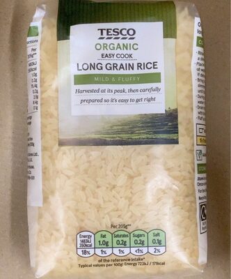 Long grain rice — pack